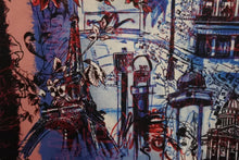 Load image into Gallery viewer, 極美品 Jean Paul GAULTIER ジャンポールゴルチェ 長袖Tシャツ カットソー 総柄 JPJ023 ブラック マルチカラー サイズ38 中古 4b004120