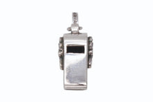 画像をギャラリービューアに読み込む, CHROME HEARTS クロムハーツ WHISTLE TNY W/SIDE DAGGER タイニーホイッスル サイドダガー チャーム 重量約5.8g シルバー925 美品 中古 4b004125 
