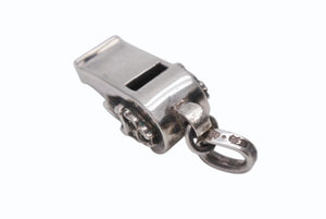 CHROME HEARTS クロムハーツ WHISTLE TNY W/SIDE DAGGER タイニーホイッスル サイドダガー チャーム 重量約5.8g シルバー925 美品 中古 4b004125 