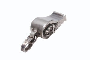 CHROME HEARTS クロムハーツ WHISTLE TNY W/SIDE DAGGER タイニーホイッスル サイドダガー チャーム 重量約5.8g シルバー925 美品 中古 4b004125 