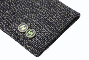 CHANEL シャネル ツイード ショートジャケット P18353V10570 サイズ40 ココマークボタン マルチカラー 美品 中古 4b004127