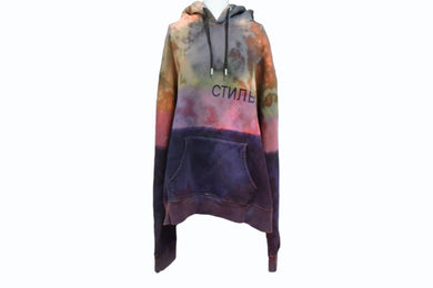 CVTVLIST カタリスト Custom HERON PRESTON タイダイ柄 パーカー コットン ポリエステル マルチカラー サイズXL 美品 中古 4b004136