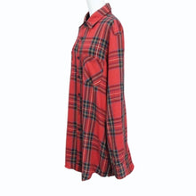 Load image into Gallery viewer, FEAR OF GOD フィアオブゴッド Jerry Lorenzo Zipper Flannel フランネルシャツ 長袖シャツ レッド サイズM 美品 中古 4b004138
