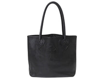 画像をギャラリービューアに読み込む, CHROME HEARTS クロムハーツ FS TOTE トートバッグ CHクロスパッチ ダガージップ レザー ブラック シルバー925 美品 中古 4b004139 