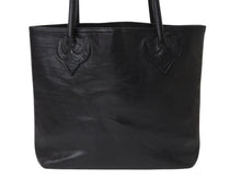 画像をギャラリービューアに読み込む, CHROME HEARTS クロムハーツ FS TOTE トートバッグ CHクロスパッチ ダガージップ レザー ブラック シルバー925 美品 中古 4b004139 