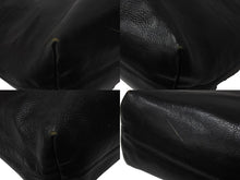 画像をギャラリービューアに読み込む, CHROME HEARTS クロムハーツ FS TOTE トートバッグ CHクロスパッチ ダガージップ レザー ブラック シルバー925 美品 中古 4b004139 