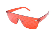Load image into Gallery viewer, LOUIS VUITTON ルイヴィトン サングラス Z2206U サングラス LV スーパーライト レッド ナイロン 美品 中古 4b004143