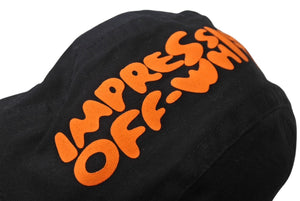 OFF-WHITE オフホワイト キャップ 2013 ブラック オレンジ コットン OMLB016R19400014 美品 4b004149 