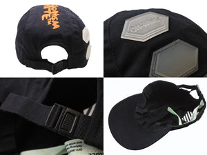 OFF-WHITE オフホワイト キャップ 2013 ブラック オレンジ コットン OMLB016R19400014 美品 4b004149 