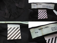 画像をギャラリービューアに読み込む, OFF-WHITE オフホワイト キャップ 2013 ブラック オレンジ コットン OMLB016R19400014 美品 4b004149 