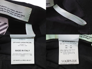 OFF-WHITE オフホワイト キャップ 2013 ブラック オレンジ コットン OMLB016R19400014 美品 4b004149 