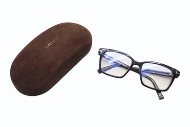 TOM FORD トムフォード サングラス ブラック プラスチック 54□18-145 TF56661-B–001 シルバー金具 美品 中古 4b004150