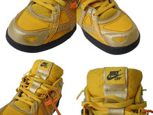 Load image into Gallery viewer, NIKE × Off-White ナイキ オフホワイト エアラバーダンク ユニバーシティゴールド CU6015-700 スニーカー イエロー サイズ27cm 良品 中古 4b004152