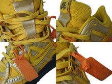 Load image into Gallery viewer, NIKE × Off-White ナイキ オフホワイト エアラバーダンク ユニバーシティゴールド CU6015-700 スニーカー イエロー サイズ27cm 良品 中古 4b004152