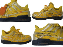 Load image into Gallery viewer, NIKE × Off-White ナイキ オフホワイト エアラバーダンク ユニバーシティゴールド CU6015-700 スニーカー イエロー サイズ27cm 良品 中古 4b004152
