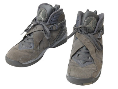 NIKE ナイキ エアジョーダン 8 レトロ スニーカー 305381 スウェード サイズ26.5 グレー 美品 中古 4b004153