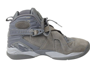 NIKE ナイキ エアジョーダン 8 レトロ スニーカー 305381 スウェード サイズ26.5 グレー 美品 中古 4b004153