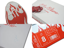 Load image into Gallery viewer, 4HUNNID スニーカー YG The Flame Shoes スニーカー レッド ホワイト US 8 美品 中古 4b004156