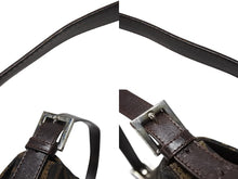 Load image into Gallery viewer, FENDI フェンディ マンマバケット ワンショルダーバッグ ズッカ柄 キャンバス レザー ブラウン シルバー金具 美品 中古 4b004170