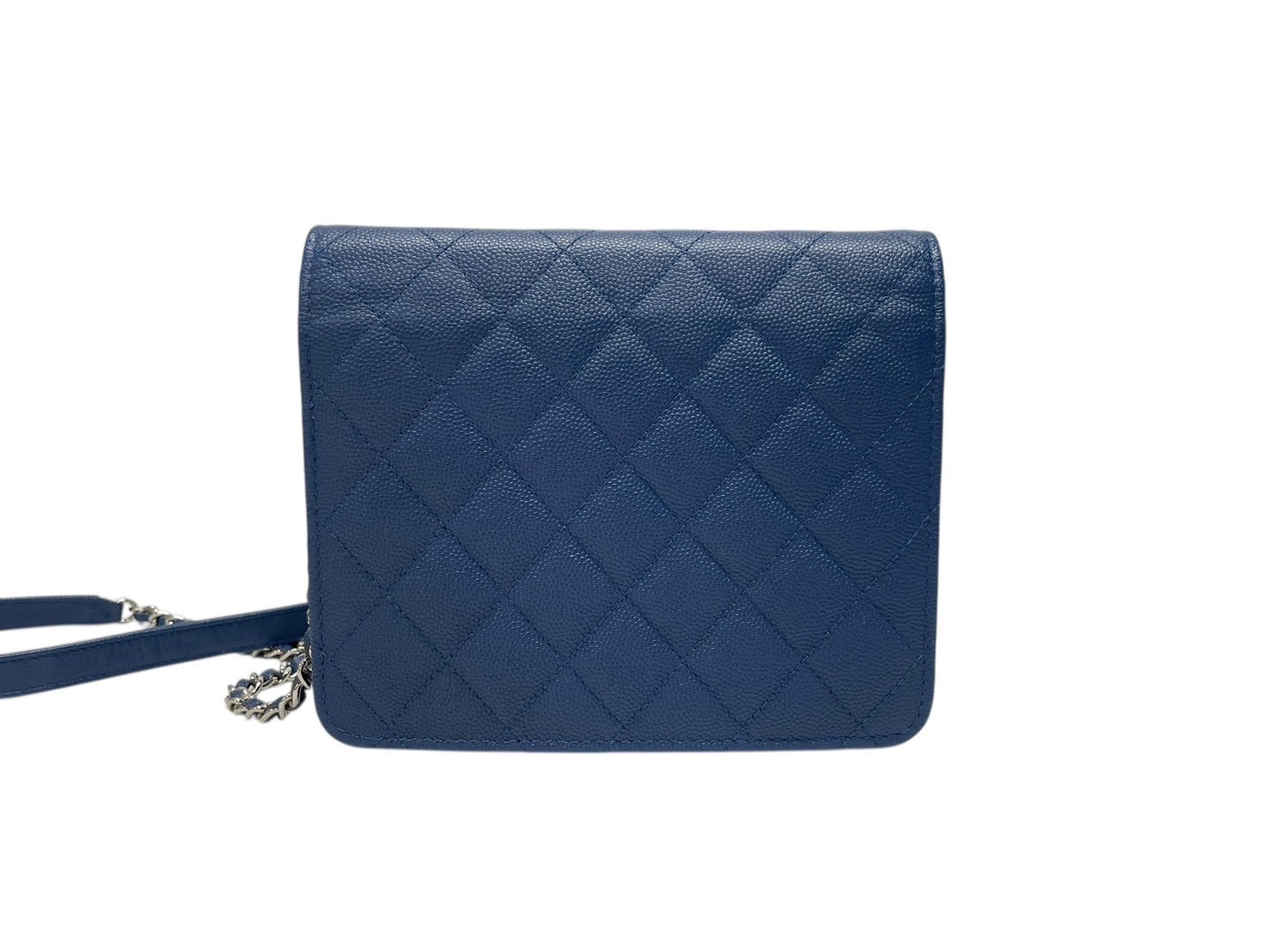 爽やかブルー【CHANEL】チェーンウォレット ココマーク 25SS 極美品 CHANEL シャネル チェーンウォレット 17 ショルダー