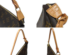 極美品 LOUIS VUITTON ルイヴィトン ポシェット アクセソワール アクセサリーポーチ M51980 モノグラム PVC レザー 中古 4b004189