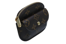 画像をギャラリービューアに読み込む, 極美品 LOUIS VUITTON ルイヴィトン ポルトモネシリング コインケース 小銭入れ M60025 PVC ブラウン ゴールド金具 中古 4b004194