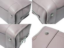 Load image into Gallery viewer, LOEWE ロエベ AMAZONA 36 アマソナ 36 ハンドバッグ レザー ダスティピンク エンボスロゴ シルバー金具 美品 中古 4b004203