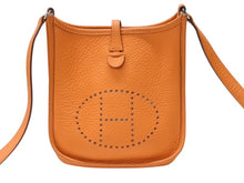 Load image into Gallery viewer, HERMES エルメス エブリンTPM トリヨンクレマンス オレンジ ショルダーバッグ □G 美品 中古 4b004208