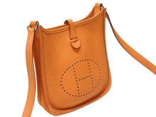 Load image into Gallery viewer, HERMES エルメス エブリンTPM トリヨンクレマンス オレンジ ショルダーバッグ □G 美品 中古 4b004208