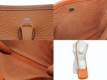 Load image into Gallery viewer, HERMES エルメス エブリンTPM トリヨンクレマンス オレンジ ショルダーバッグ □G 美品 中古 4b004208