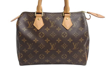 Load image into Gallery viewer, 極美品 新型 LOUIS VUITTON ルイヴィトン ハンドバッグ スピーディ25 モノグラム M41109 ゴールド金具 中古 4b004209