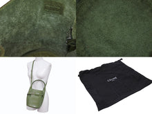 Load image into Gallery viewer, 極美品 CELINE セリーヌ ハンドバッグ ショルダーバッグ 2way ビッグバッグ ナノ バスケット 187243A4T カーキ カーフスキン 中古 4b004210