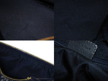 Load image into Gallery viewer, Christian Dior クリスチャンディオール トロッター ハンドバッグ PZ1001 スピーディ25型 ガリアーノ期 ネイビー 美品 中古 4b004213