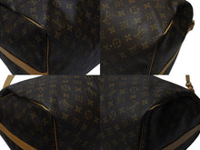 Load image into Gallery viewer, LOUIS VUITTON ルイヴィトン キーポル55 ボストンバッグ M41424 モノグラム PVC レザー ブラウン 美品 中古 4b004219
