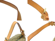 Load image into Gallery viewer, LOUIS VUITTON ルイヴィトン バギーPM ショルダーバッグ M95213 モノグラムデニム カーキ ゴールド 美品 中古 4b004221