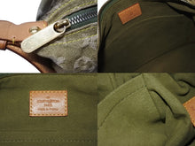 Load image into Gallery viewer, LOUIS VUITTON ルイヴィトン バギーPM ショルダーバッグ M95213 モノグラムデニム カーキ ゴールド 美品 中古 4b004221