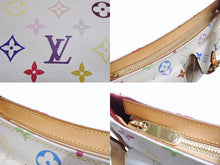 Load image into Gallery viewer, 極美品 LOUIS VUITTON ルイヴィトン 村上隆 ショルダーバッグ ロッジ PM M40053 ホワイト マルチカラー 中古 4b004223