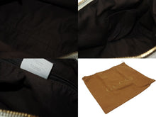 Load image into Gallery viewer, GUCCI グッチ ハンドバッグ GGキャンバス ワンショルダーバッグ ホワイト ベージュレザー 190525 ゴールド金具 美品 中古 4b004226