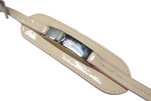 CHRISTIAN DIOR クリスチャンディオール トロッターライン ショルダーバッグ BO N 1024 ホワイト ピンク シルバー金具 美品 中古 4b004228