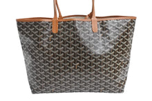 Load image into Gallery viewer, 新品未使用 GOYARD ゴヤール サンルイPM バッグ トートバッグ STLOUIPMLTY01CL01P ブラウン PVC レザー 中古 4b004234