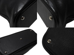 HERMES エルメス BOLIDE ボリード 31 2WAY バッグ トゴ ブラック シルバー金具 ☐I刻印 2005年製 美品 中古 4b004242
