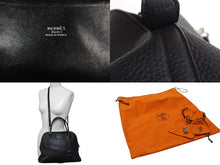 Load image into Gallery viewer, HERMES エルメス BOLIDE ボリード 31 2WAY バッグ トゴ ブラック シルバー金具 ☐I刻印 2005年製 美品 中古 4b004242
