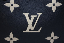 Load image into Gallery viewer, 極美品 LOUIS VUITTON ルイヴィトン トートバッグ M58907 モノグラムアンプラント ネヴァーフル MM ブラック 中古 4b004243