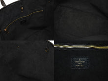 Load image into Gallery viewer, 極美品 LOUIS VUITTON ルイヴィトン トートバッグ M58907 モノグラムアンプラント ネヴァーフル MM ブラック 中古 4b004243
