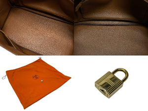 HERMES エルメス BIRKIN バーキン 35 ハンドバッグ トゴ ゴールド ゴールド金具 ☐H刻印 (2004年製) 美品 中古 4b004255