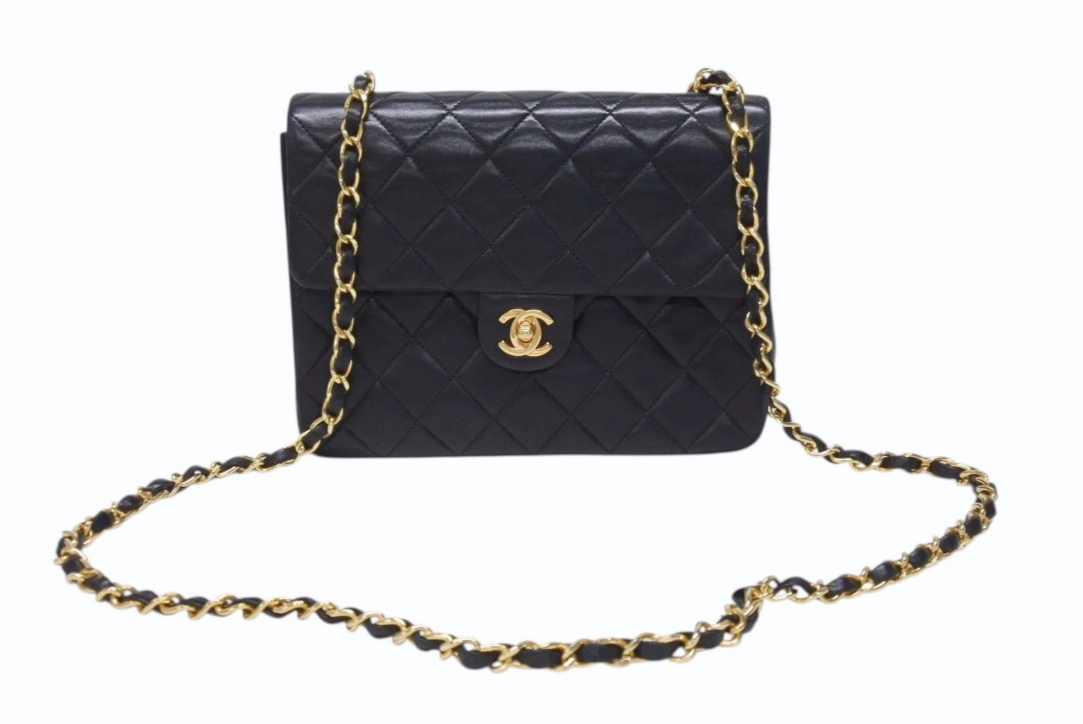 CHANEL シャネル ミニ マトラッセ チェーン ショルダーバッグ