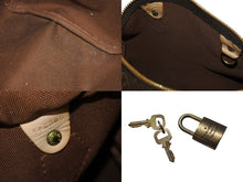 Load image into Gallery viewer, LOUIS VUITTON ルイヴィトン スピーディー25 ハンドバック M41528 モノグラム PVC レザー ブラウン ゴールド金具 美品 中古 4b004279