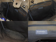 Load image into Gallery viewer, CHANEL シャネル グラフィティ ブリコラージュ トートバッグ 19番台 3WAY ココマーク キャンバス ベージュ 美品 中古 4b004301