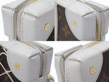 Load image into Gallery viewer, LOUIS VUITTON ルイヴィトン LV ソフトバンク フォーンボックス モノグラム M80102 ブラウン ホワイトゴールド金具 美品 中古 4b004308