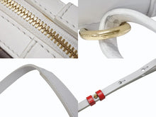 Load image into Gallery viewer, LOUIS VUITTON ルイヴィトン LV ソフトバンク フォーンボックス モノグラム M80102 ブラウン ホワイトゴールド金具 美品 中古 4b004308
